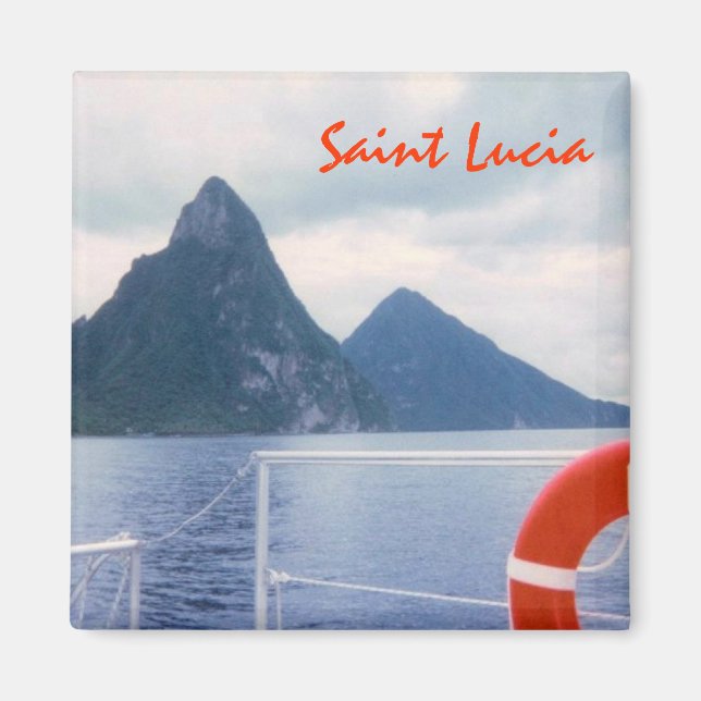Pitons from the Sea Custom Magnet (Front)