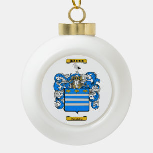 Pitt Ceramic Ball Christmas Ornament