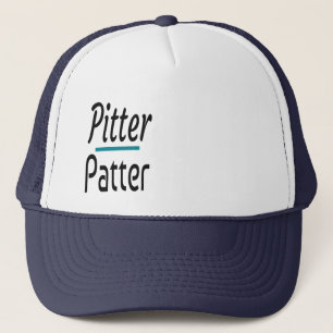 Pitter Patter, Funny Humour Novelty Gift Trucker Hat