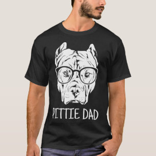 Pittie Dad Pitbull Dog Lovers Gift T-Shirt