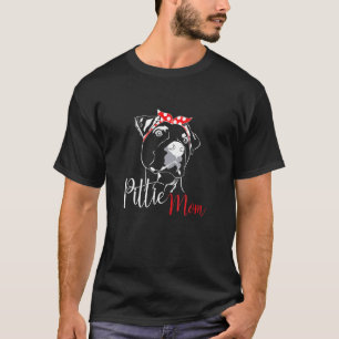 Pittie Mum American Pitbull Dog T-Shirt
