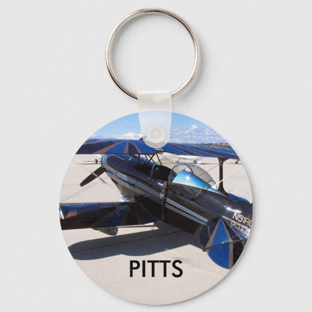 Pitts Special Blue, PITTS Key Ring (Front)