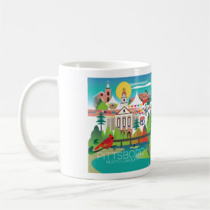 Pittsboro, North Carolina 11oz or 15oz Mug