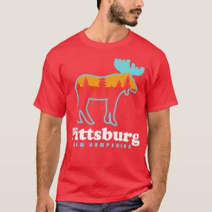 Pittsburg NH Moose Pittsburg New Hampshire T-Shirt