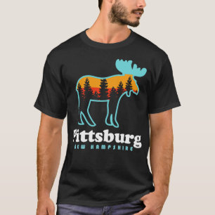 Pittsburg NH Moose Pittsburg New Hampshire T-Shirt
