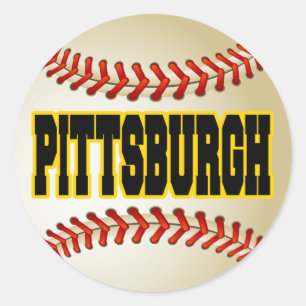 PITTSBURGH BASEBALL CLASSIC ROUND STICKER