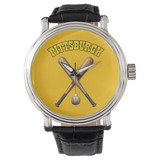 Pittsburgh Baseball Watch (Front)