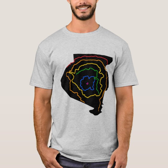 Pittsburgh Belt System T-Shirt (Grey) (Front)