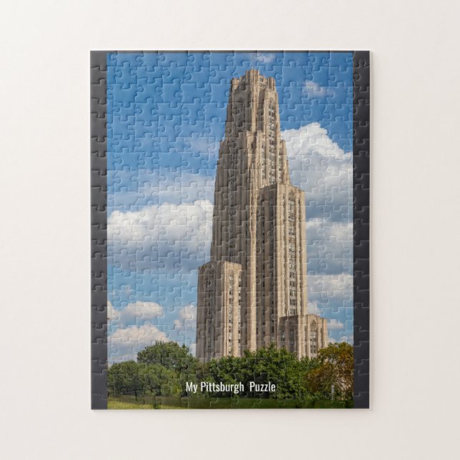 Pittsburgh Cathedral Of Learning Puzzle (Vertical)