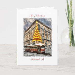 "Pittsburgh Christmas Memories" Greeting Card