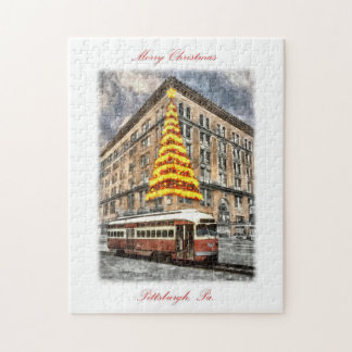 "Pittsburgh Christmas Memories" Puzzle