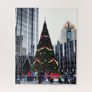 Pittsburgh Christmas Tree Jigsaw Puzzle