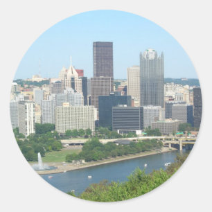 Pittsburgh Classic Round Sticker