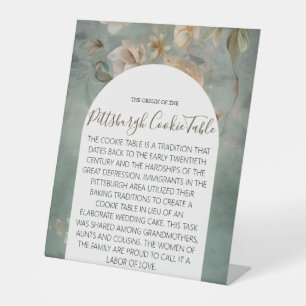 PITTSBURGH COOKIE TABLE SIGN WEDDING