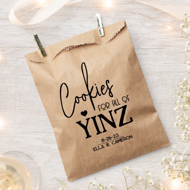 Pittsburgh Cookie Table Treat Bags (Clipped)