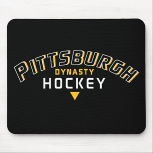 Pittsburgh Dynasty Hockey Black Mouse Pad