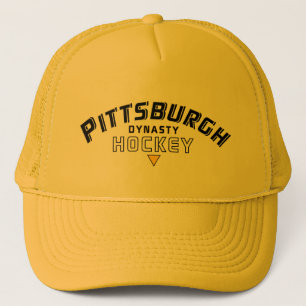 Pittsburgh Dynasty Hockey Gold Trucker Hat