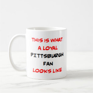 pittsburgh fan, loyal coffee mug