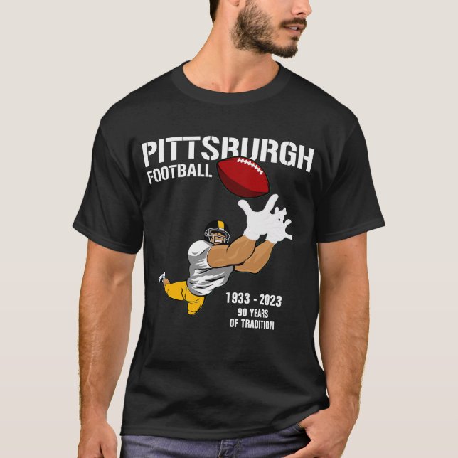 Pittsburgh Football - 2023 Retro  T-Shirt (Front)