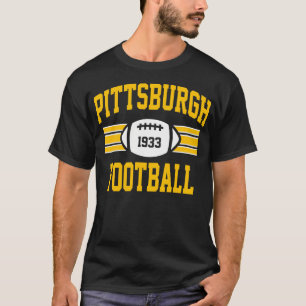Pittsburgh Football Athletic Vintage Sports Team F T-Shirt