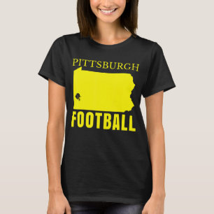 Pittsburgh Football Fan The Burgh Pennsylvania Tea T-Shirt