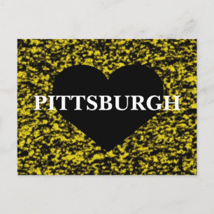 Pittsburgh Heart Postcard