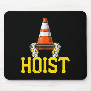 Pittsburgh Hoist The Traffic Cone Mouse Pad