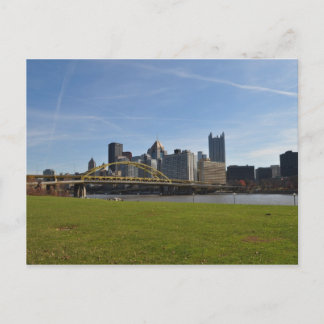 Pittsburgh In November Postcard