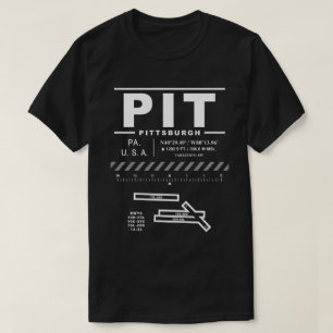 Pittsburgh International Airport PIT T-Shirt
