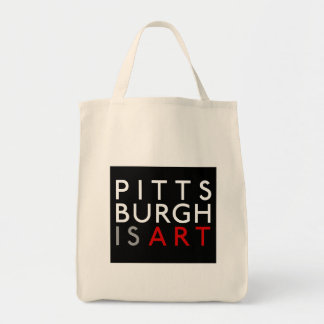 Pittsburgh is Art Reusable Grocery Bag