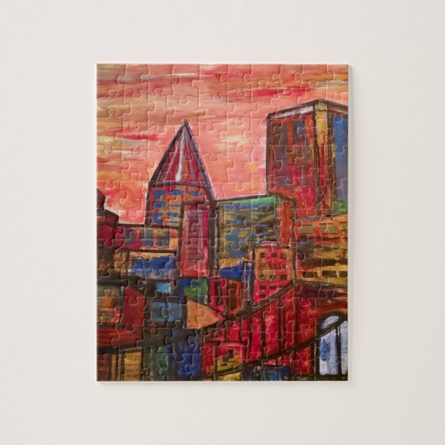 Pittsburgh Jigsaw Puzzle (Vertical)