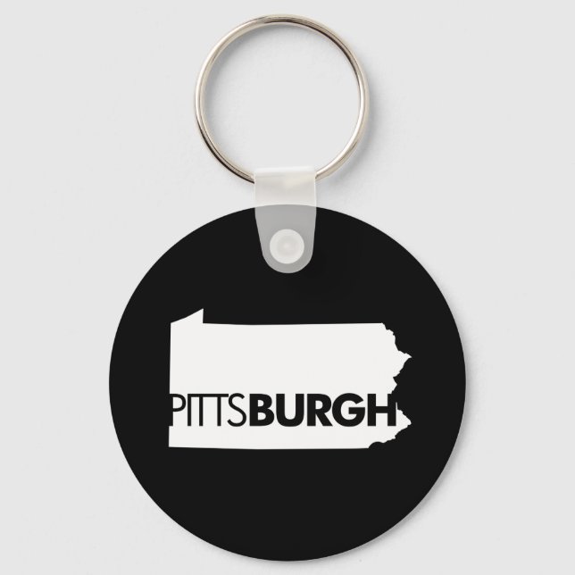 Pittsburgh Key Ring (Front)