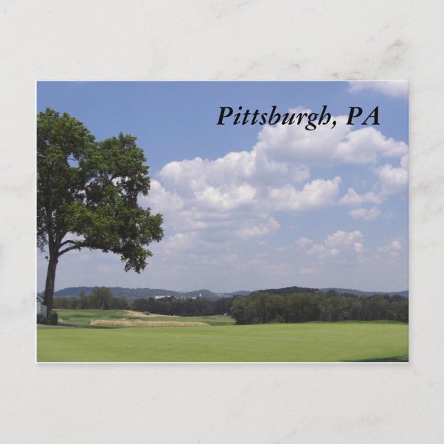 Pittsburgh Landscape Postcard (Front)