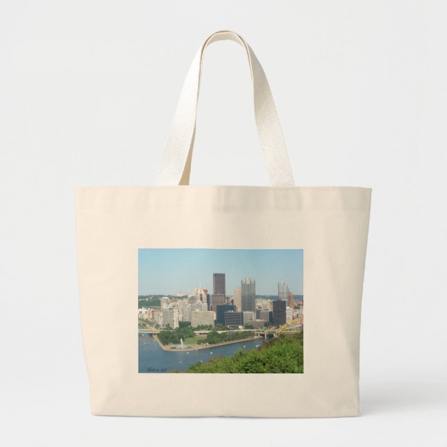 Pittsburgh Large Tote Bag (Front)