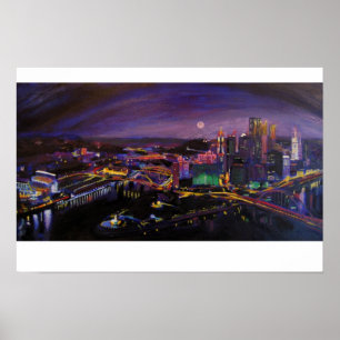 Pittsburgh Light Poster