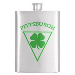 Pittsburgh Luck Hip Flask