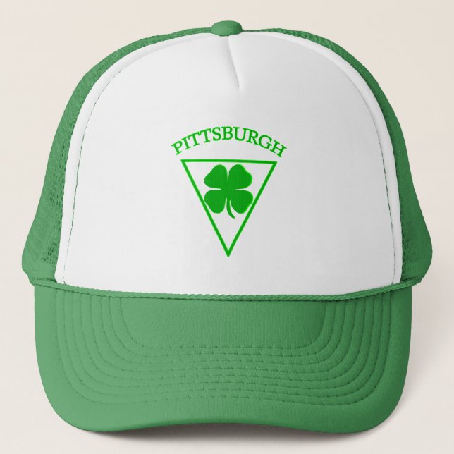 Pittsburgh Luck Trucker Hat (Front)