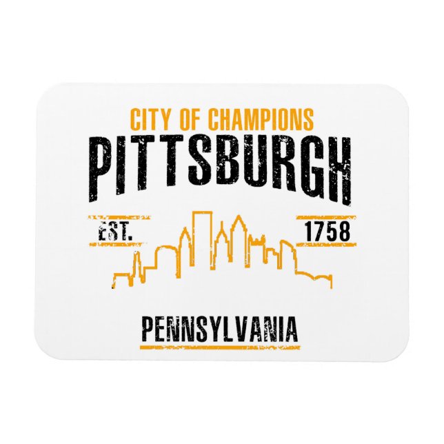 Pittsburgh Magnet (Horizontal)