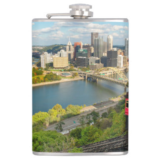 Pittsburgh PA Photograph Hip Flask