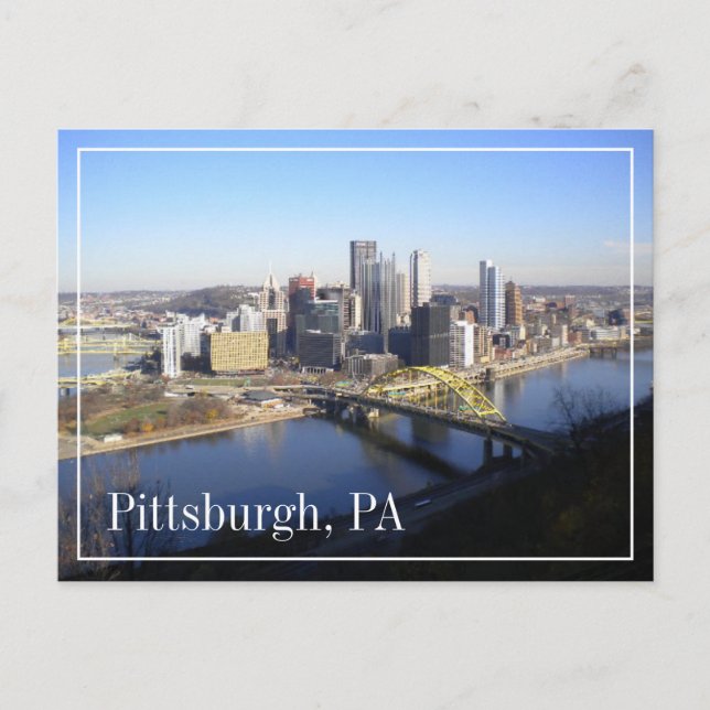 Pittsburgh, PA Postcard (Front)