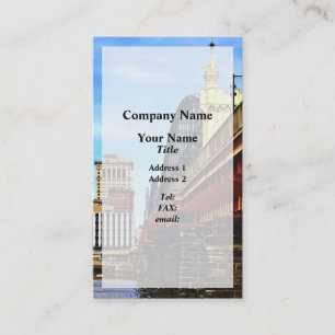 Pittsburgh PA - Smithfield St. Bridge Seen From Be Business Card