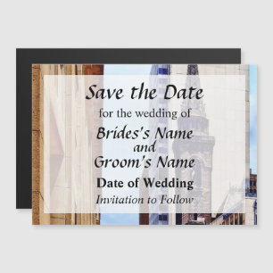 Pittsburgh PA Smithfield St Near Smithfield Church Magnetic Invitation