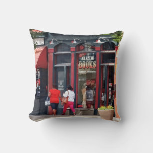 Pittsburgh PA - Strolling Along Liberty Avenue Cushion