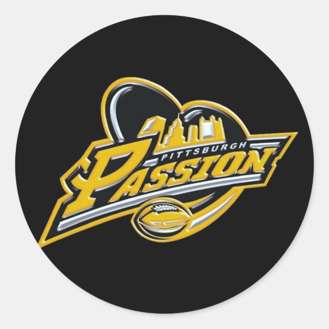 Pittsburgh Passion Sticker (Front)