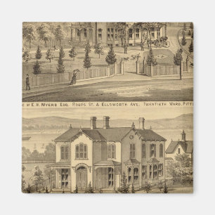 Pittsburgh, Pennsylvania 2 Magnet