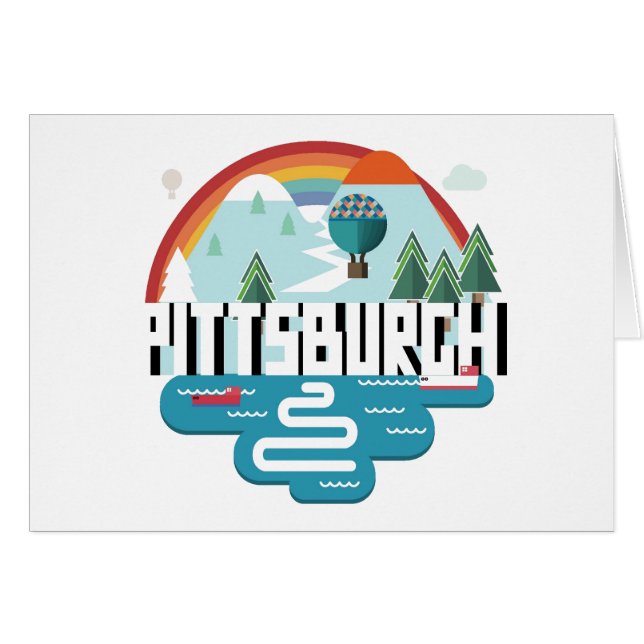 Pittsburgh, Pennsylvania | Cityscape Design (Front Horizontal)