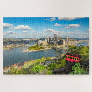 Pittsburgh Pennsylvania Duquesne Incline Jigsaw Puzzle