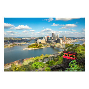 Pittsburgh Pennsylvania Duquesne Incline Photo Print