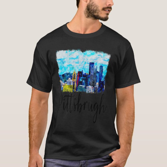 Pittsburgh Pennsylvania Hometown Home City Heritag T-Shirt (Front)