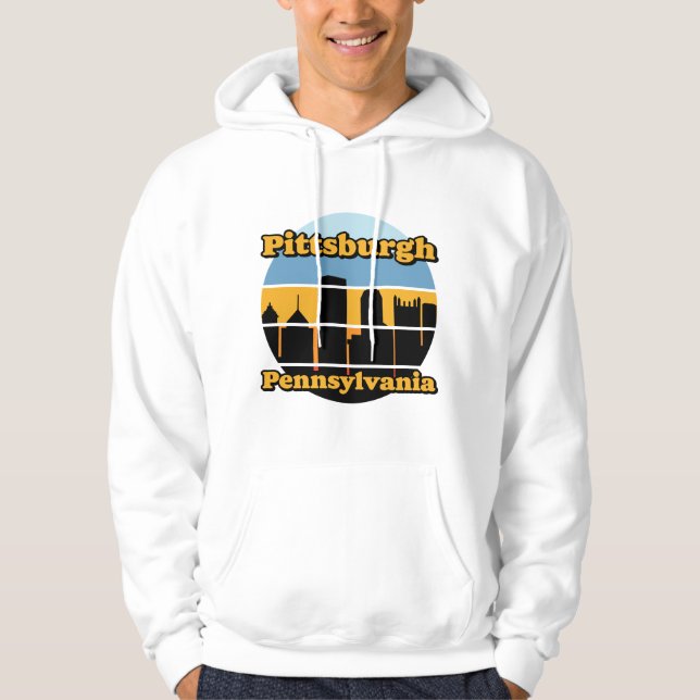 Pittsburgh,Pennsylvania Hoodie (Front)